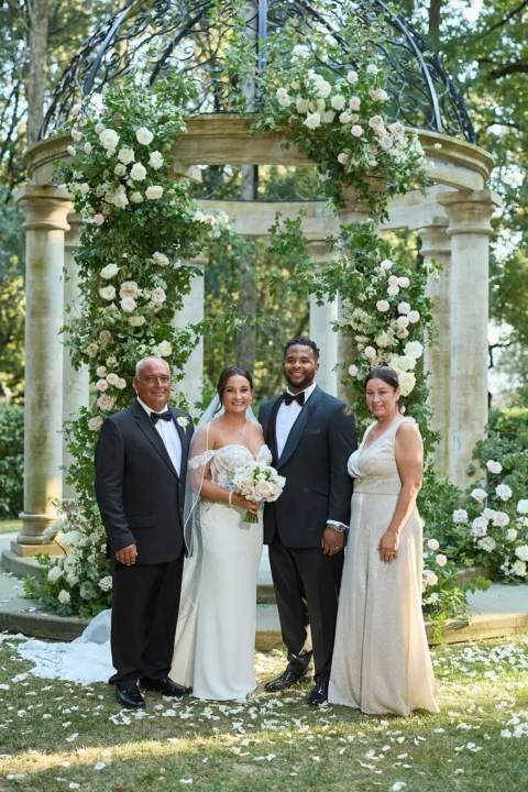 elegant small wedding alexa myles