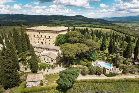 elegant tuscan winery elopement sarah brennan