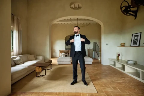 elegant tuscan winery elopement sarah brennan