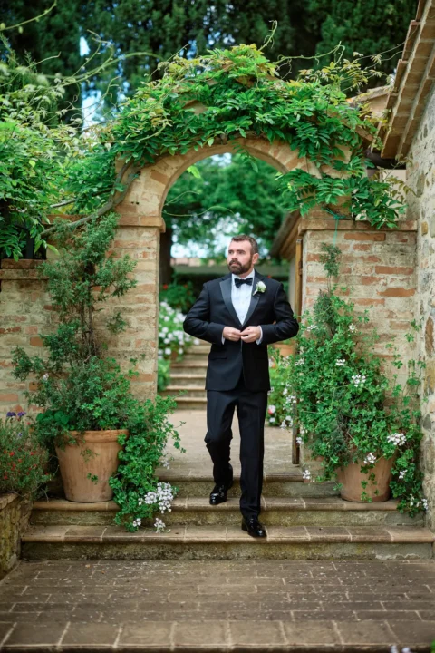 elegant tuscan winery elopement sarah brennan
