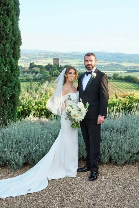 elegant tuscan winery elopement sarah brennan