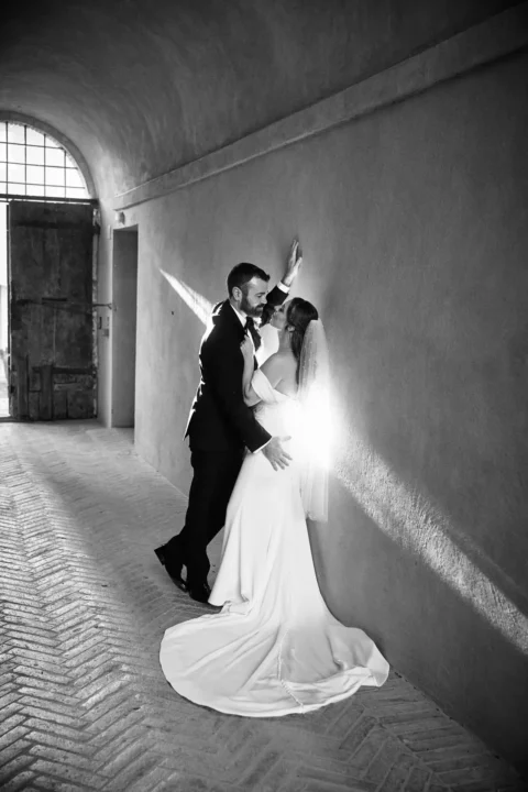 elegant tuscan winery elopement sarah brennan