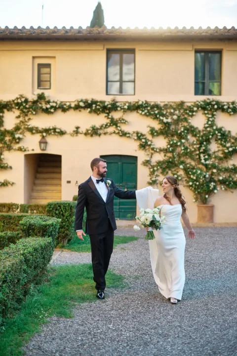 elegant tuscan winery elopement sarah brennan