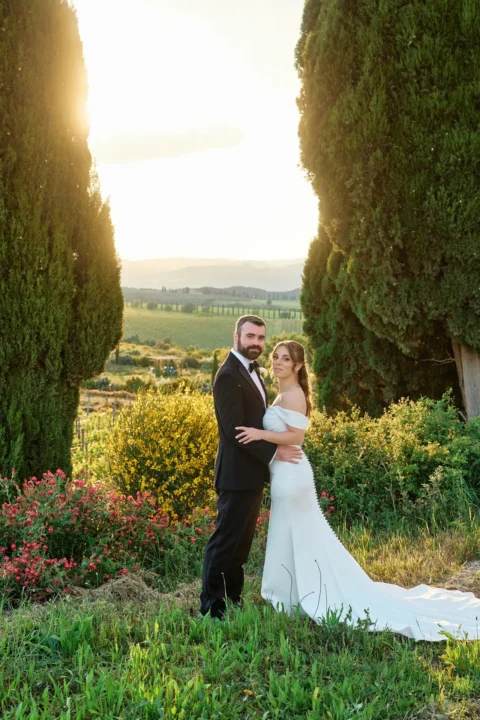 elegant tuscan winery elopement sarah brennan