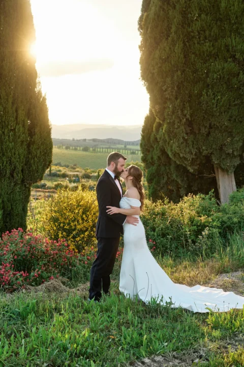 elegant tuscan winery elopement sarah brennan