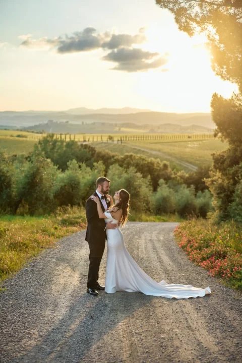 elegant tuscan winery elopement sarah brennan