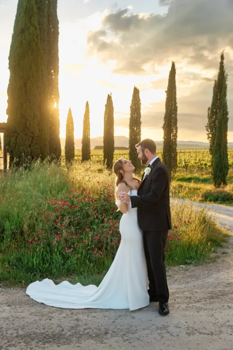 elegant tuscan winery elopement sarah brennan