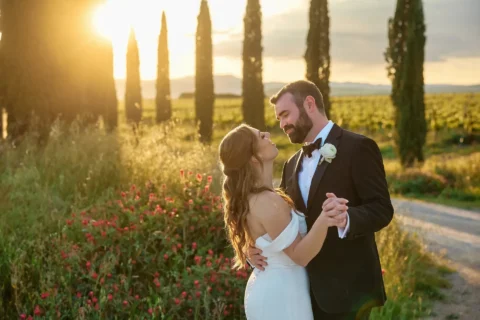 elegant tuscan winery elopement sarah brennan