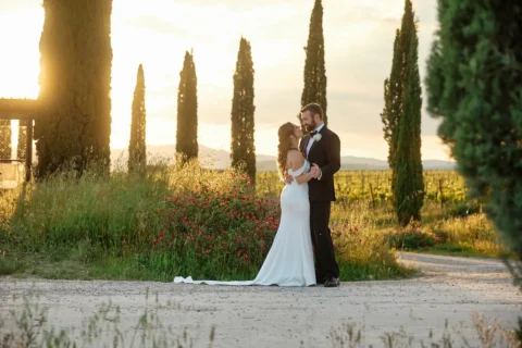 elegant tuscan winery elopement sarah brennan