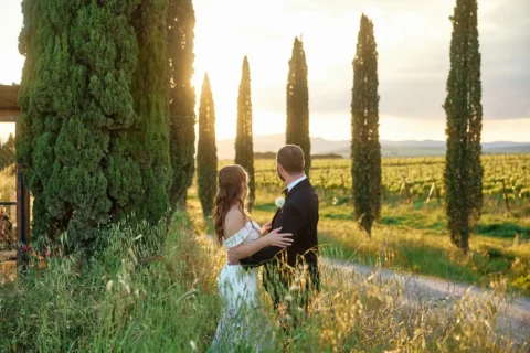 elegant tuscan winery elopement sarah brennan