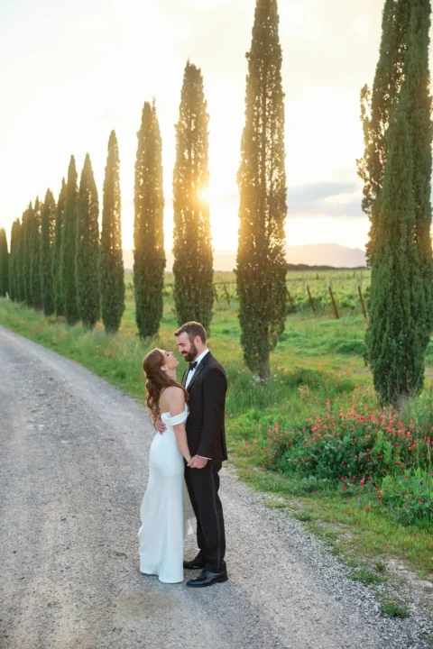 elegant tuscan winery elopement sarah brennan