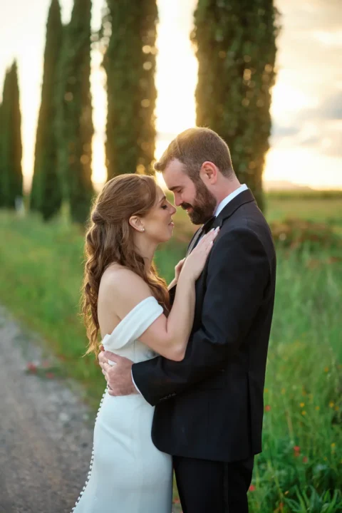elegant tuscan winery elopement sarah brennan