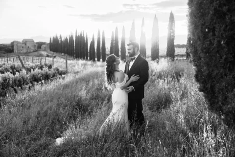 elegant tuscan winery elopement sarah brennan