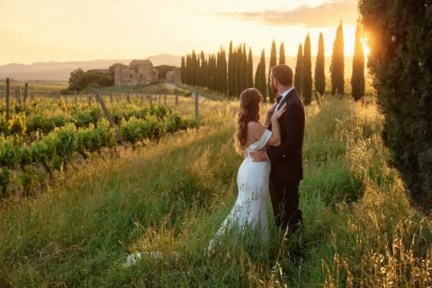 elegant tuscan winery elopement sarah brennan