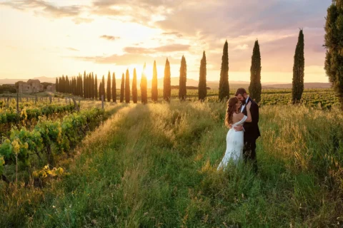 elegant tuscan winery elopement sarah brennan