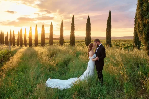 elegant tuscan winery elopement sarah brennan
