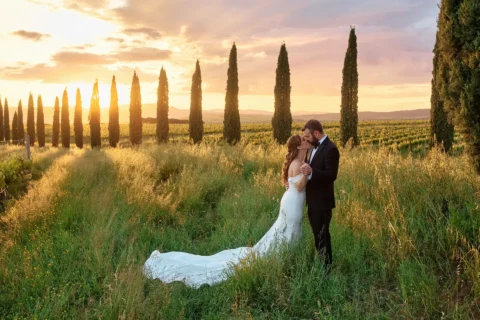 elegant tuscan winery elopement sarah brennan
