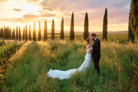 elegant tuscan winery elopement sarah brennan