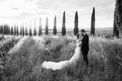 elegant tuscan winery elopement sarah brennan