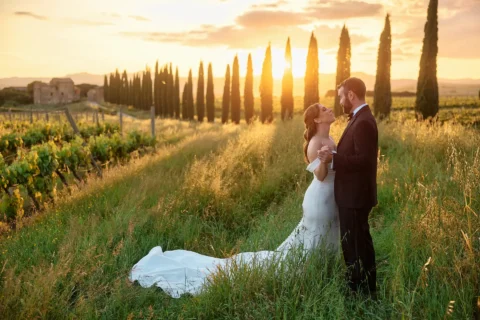 elegant tuscan winery elopement sarah brennan