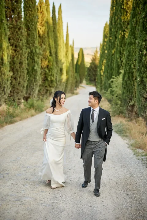 florence countryside elopement athena henry
