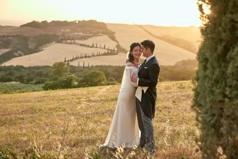 florence countryside elopement athena henry