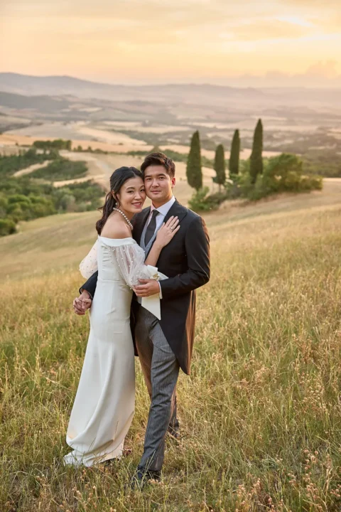 florence countryside elopement athena henry