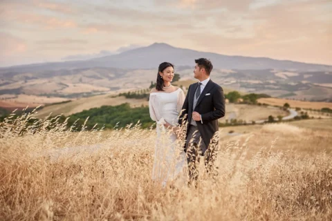 florence countryside elopement athena henry