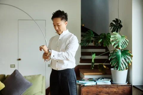 fun lake como wedding stephanie michael