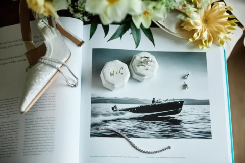 fun lake como wedding stephanie michael