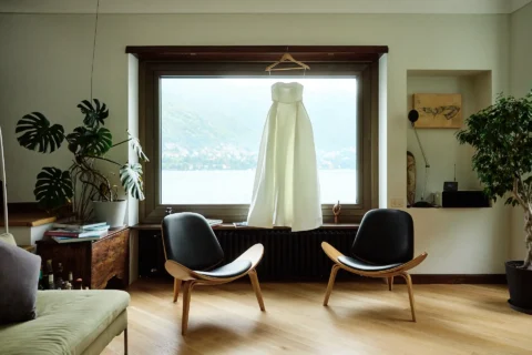 fun lake como wedding stephanie michael