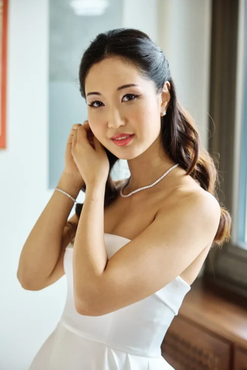 fun lake como wedding stephanie michael