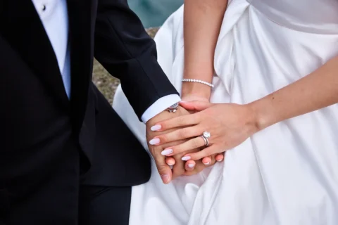 fun lake como wedding stephanie michael