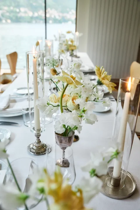 fun lake como wedding stephanie michael