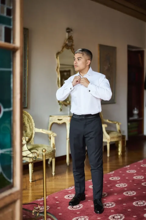 historic garden elopement camellia eric