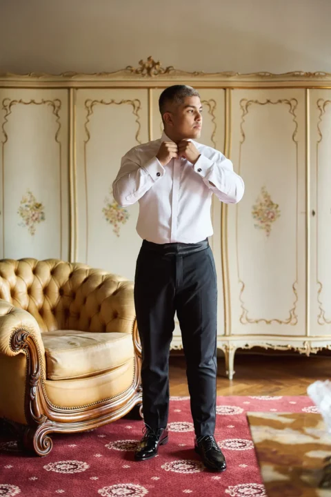 historic garden elopement camellia eric