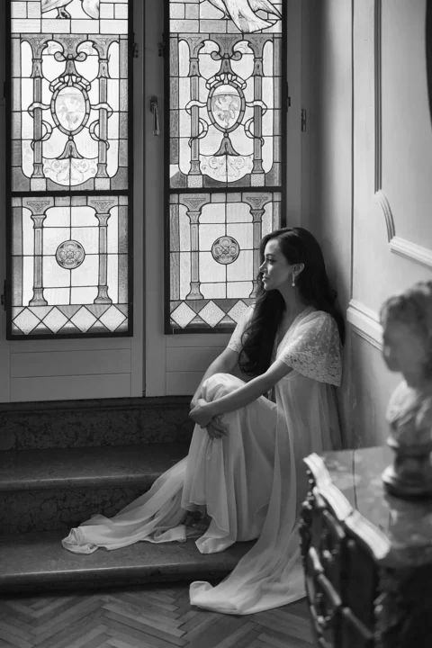 historic garden elopement camellia eric