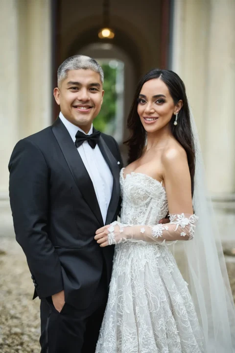 historic garden elopement camellia eric