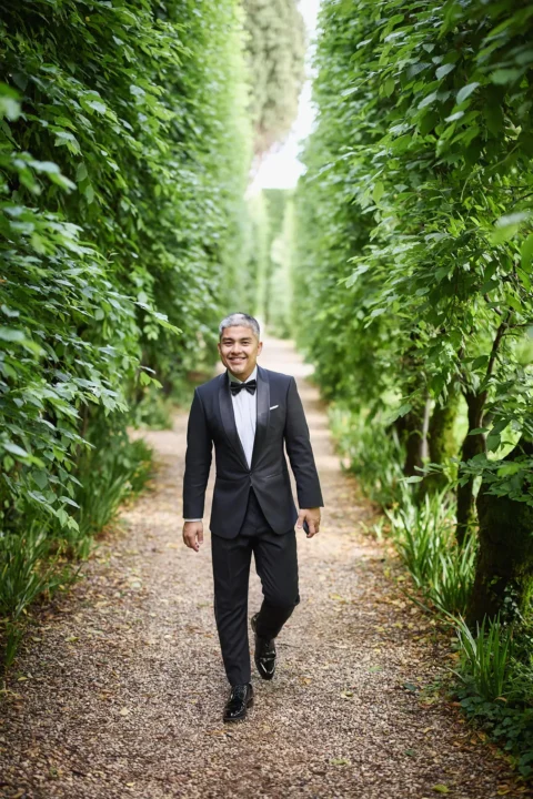 historic garden elopement camellia eric