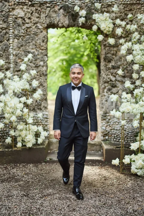 historic garden elopement camellia eric