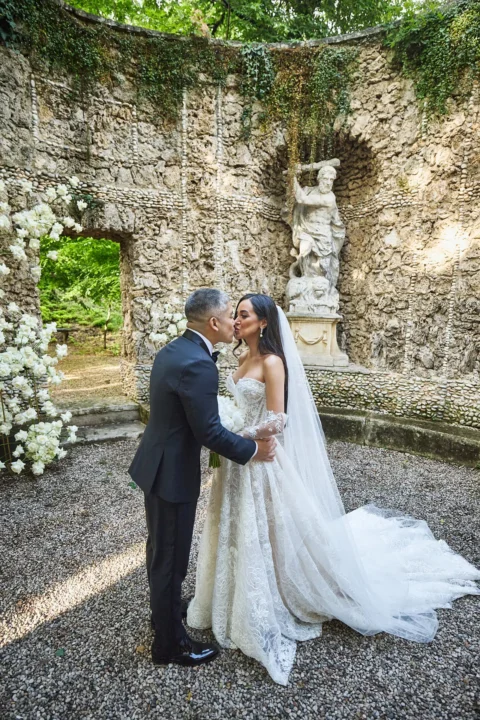 historic garden elopement camellia eric