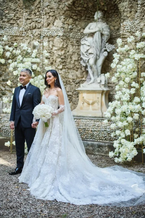 historic garden elopement camellia eric