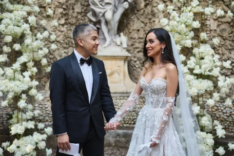 historic garden elopement camellia eric