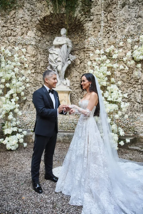 historic garden elopement camellia eric
