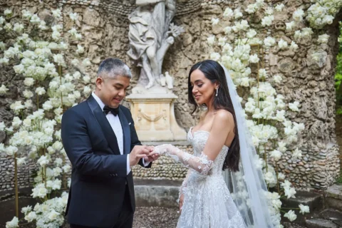 historic garden elopement camellia eric