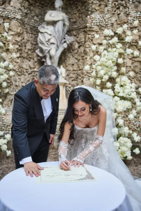 historic garden elopement camellia eric
