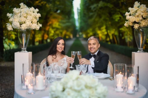 historic garden elopement camellia eric
