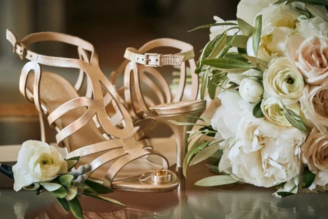 intimate garden elopement erin chris