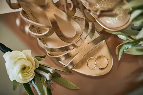 intimate garden elopement erin chris