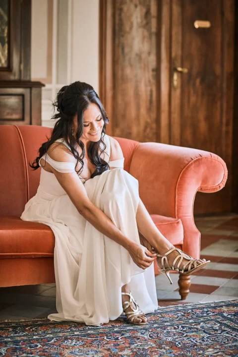 intimate garden elopement erin chris